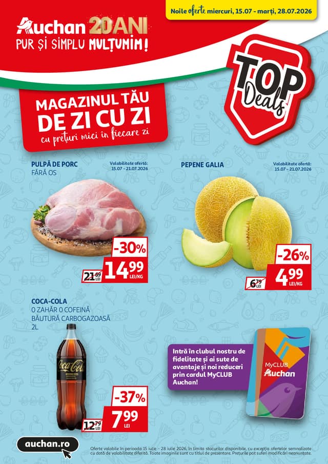 Auchan flyer cover