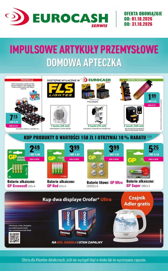 EUROCASH SERWIS flyer cover