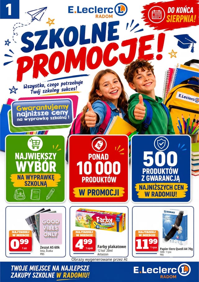 E.LECLERC HIPERMARKET flyer cover