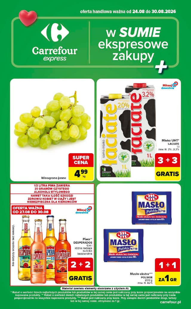 CARREFOUR EXPRESS MINIMARKET flyer cover