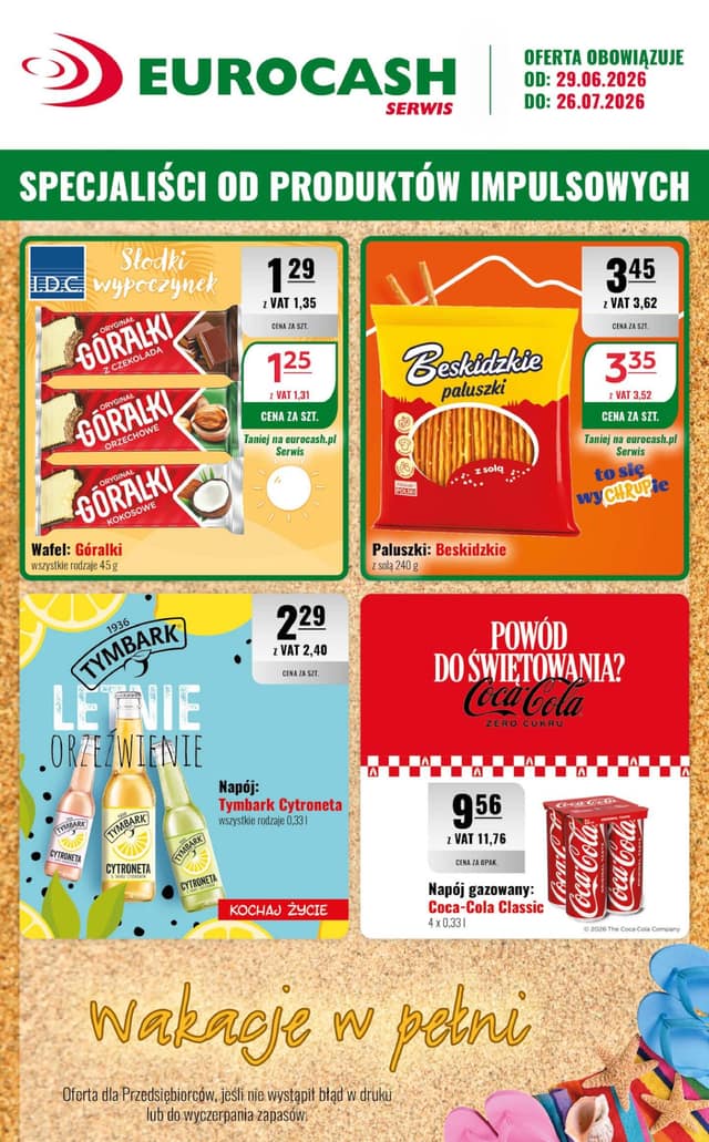EUROCASH SERWIS flyer cover