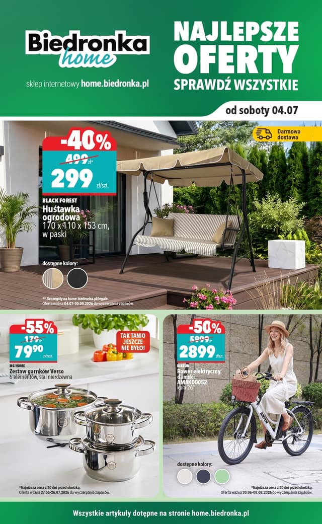 Biedronka flyer cover