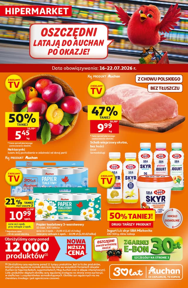 Auchan flyer cover