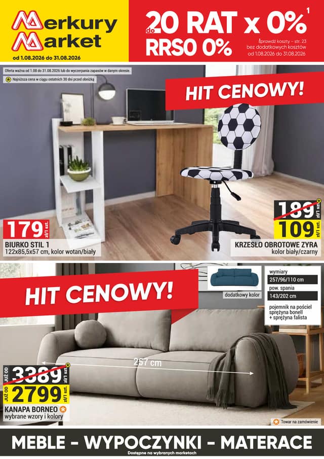 MERKURY MARKET flyer cover