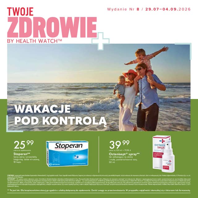 HEALTH WATCH flyer cover
