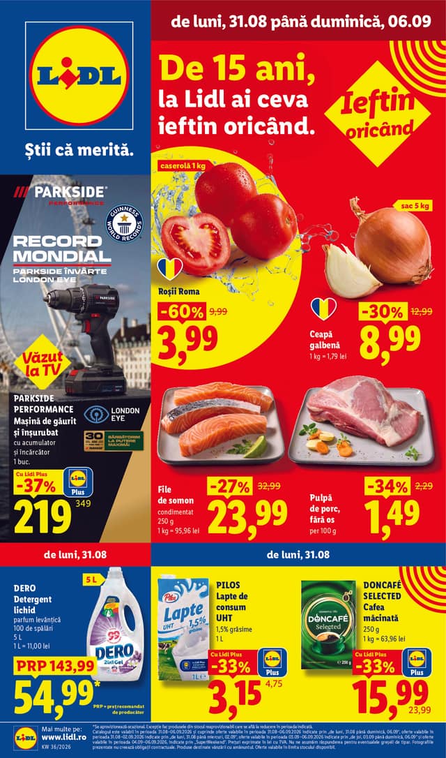 Lidl flyer cover