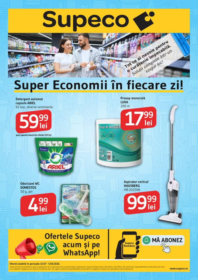 Supeco flyer cover