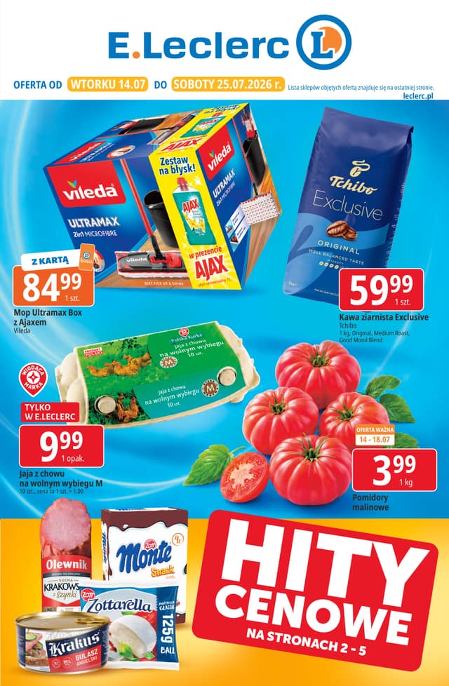 E.LECLERC HIPERMARKET flyer cover