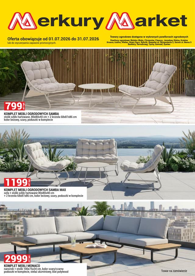 MERKURY MARKET flyer cover