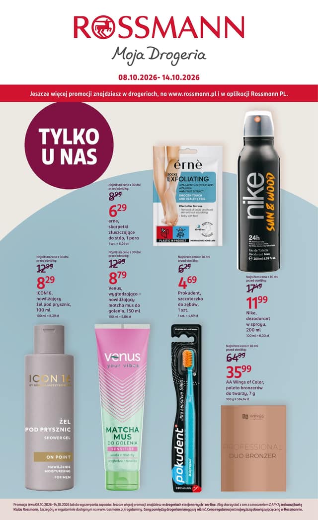 Rossmann flyer cover