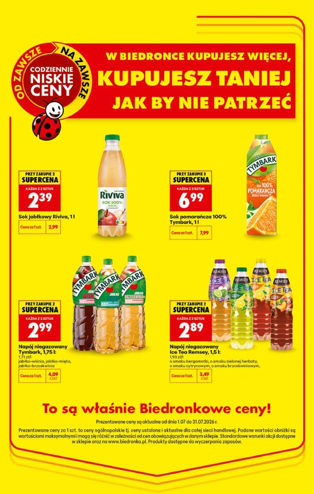 Biedronka flyer cover