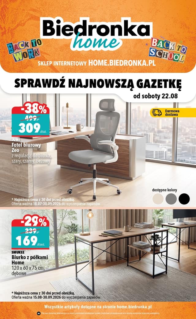 Biedronka flyer cover