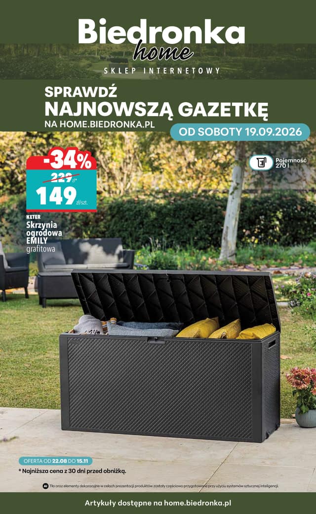Biedronka flyer cover