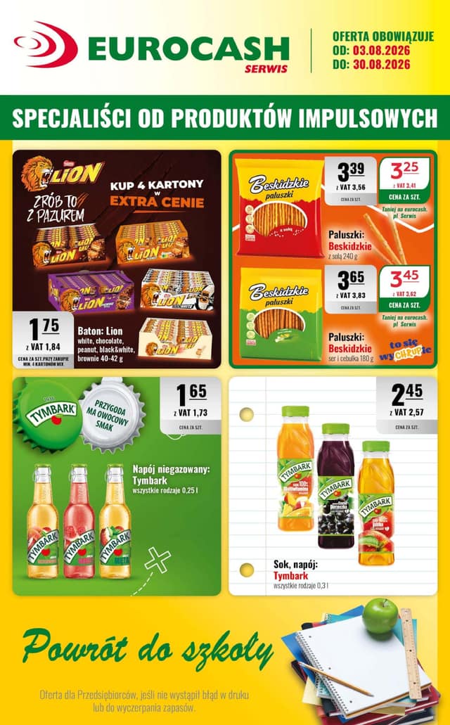 EUROCASH SERWIS flyer cover