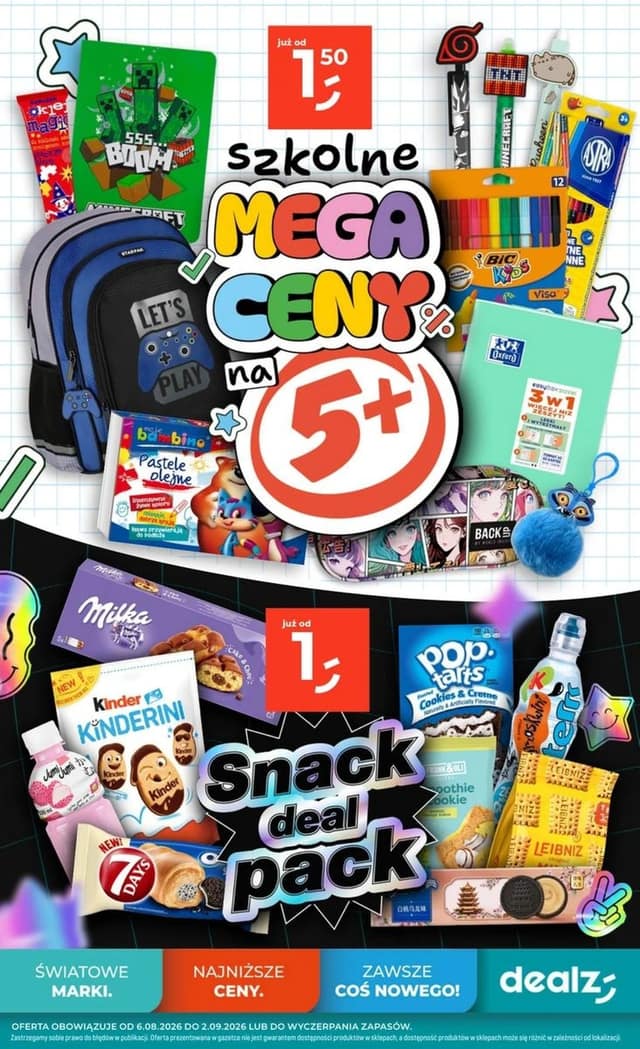 DEALZ flyer cover
