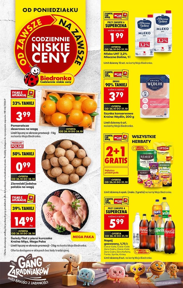 Biedronka flyer cover