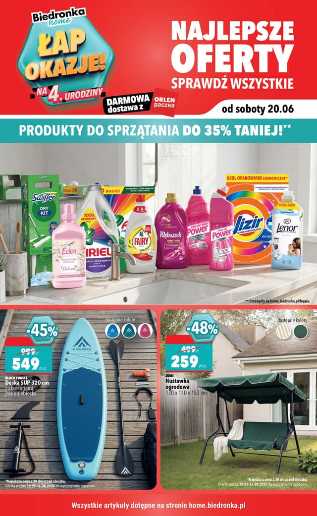 Biedronka flyer cover
