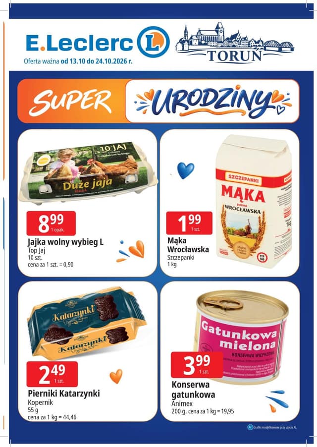 E.LECLERC SUPERMARKET flyer cover