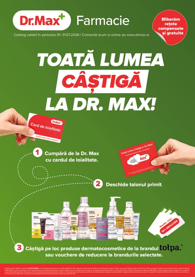 DR. MAX flyer cover