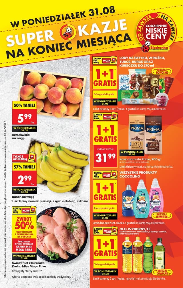 Biedronka flyer cover