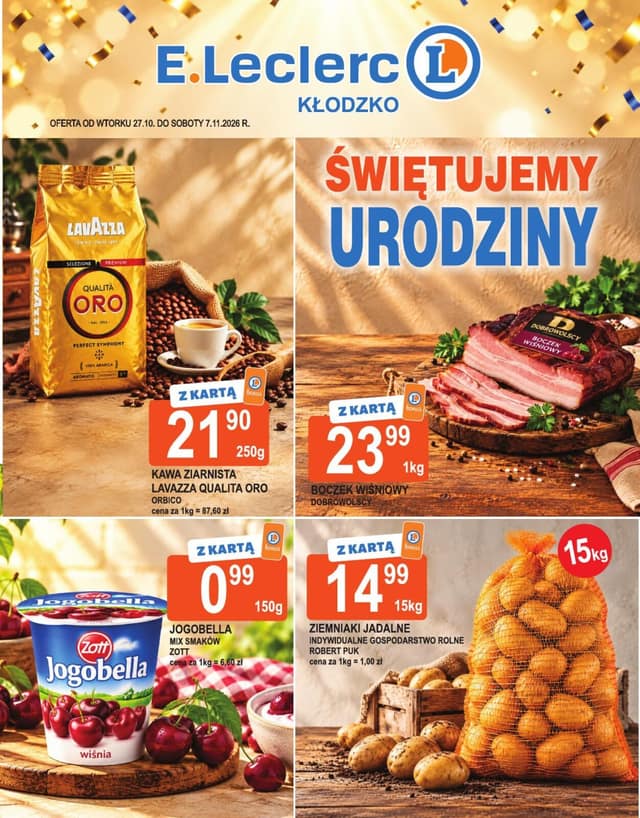 E.LECLERC SUPERMARKET flyer cover