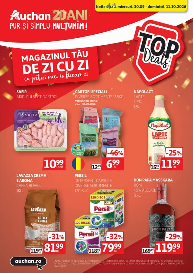 Auchan flyer cover