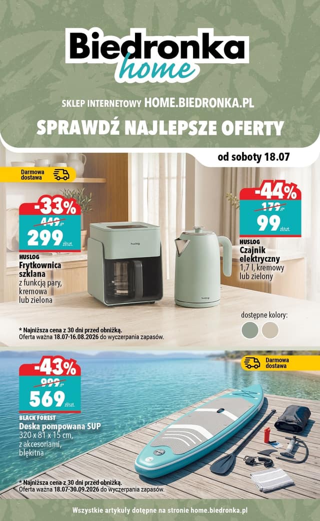 Biedronka flyer cover