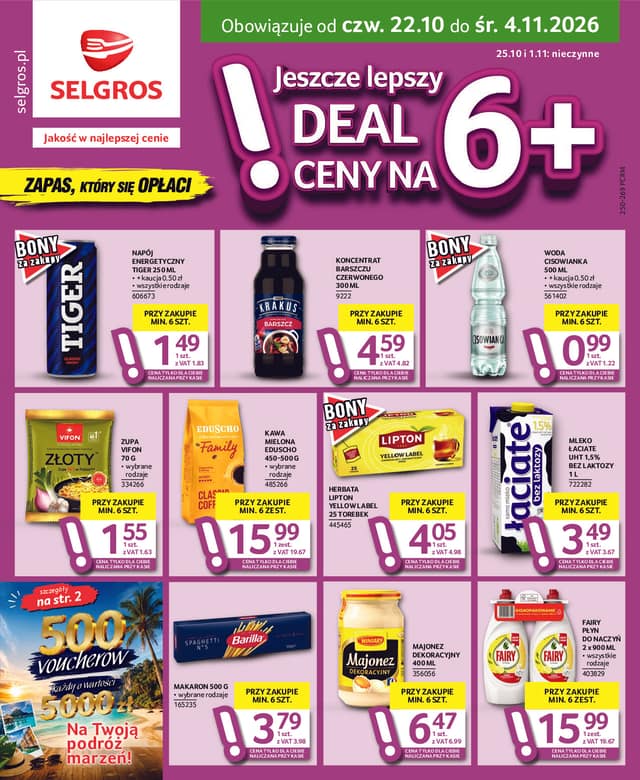 SELGROS flyer cover