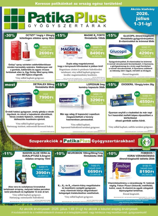 PATIKA PLUS flyer cover